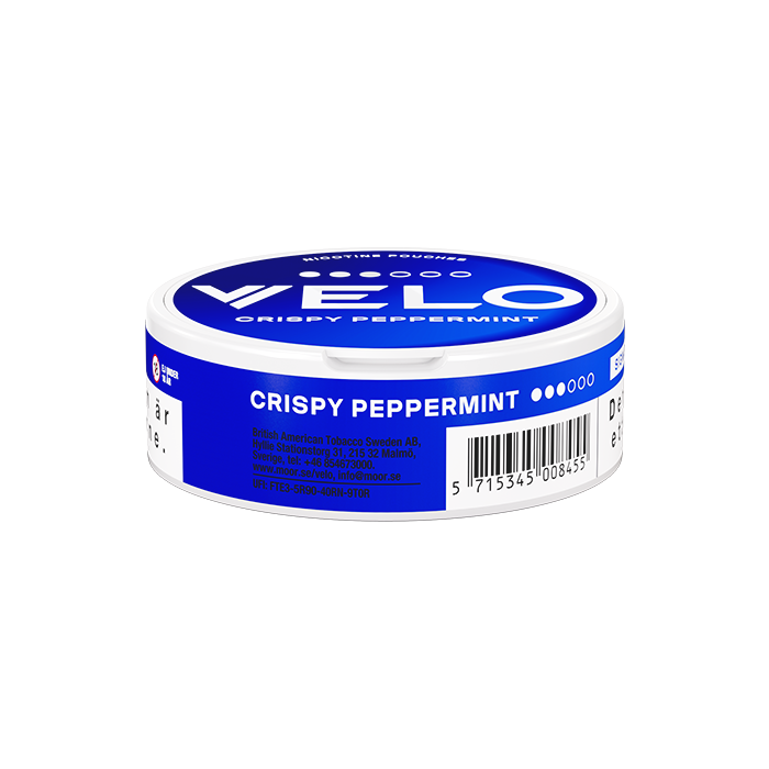 VELO MINI CRISPY PEPPERMINT